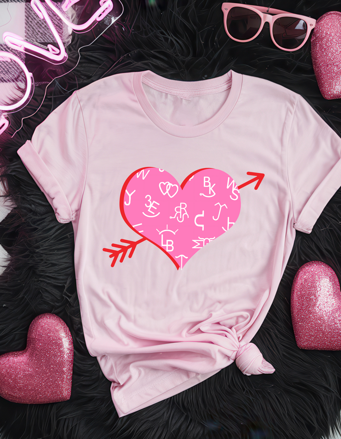 Branded Heart Tee