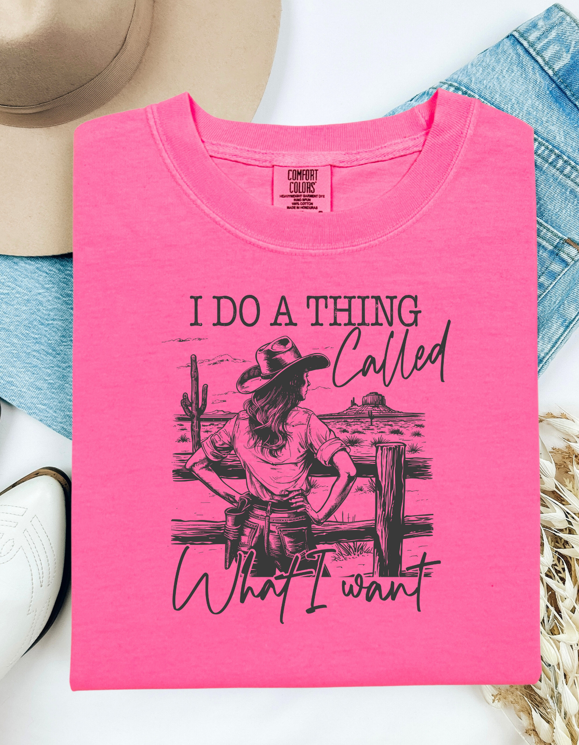 I Do What I Want Tee