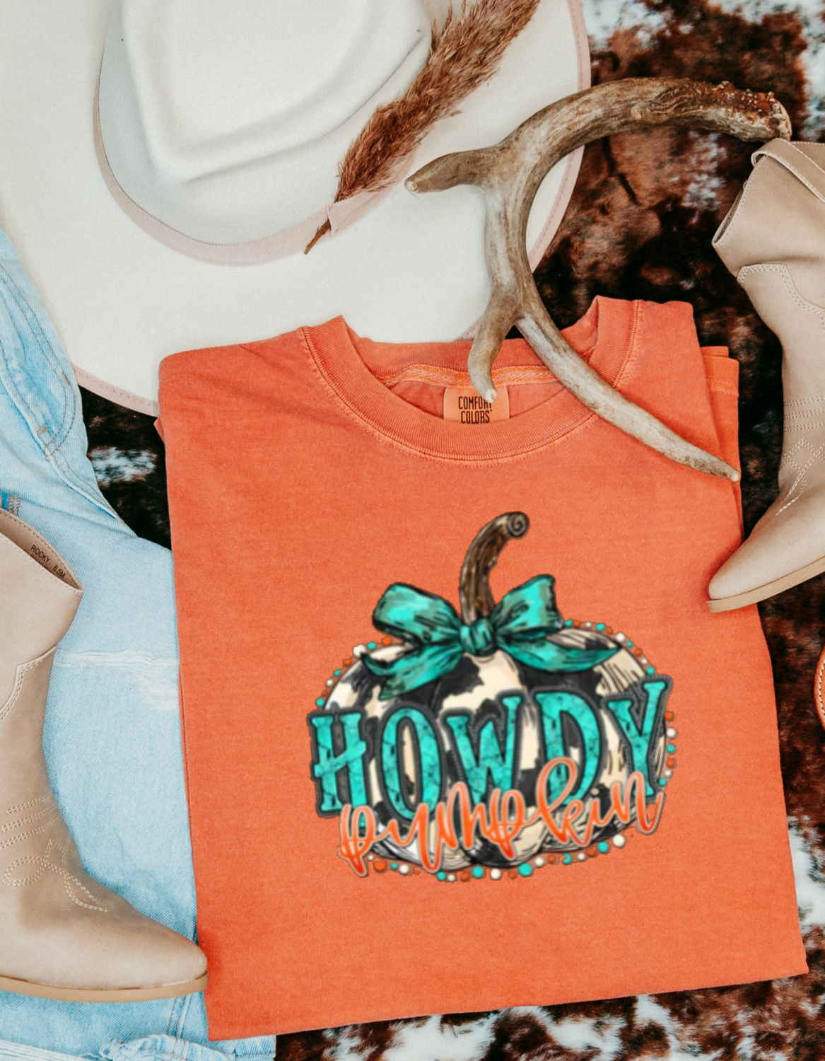 Howdy Pumpkin Tee
