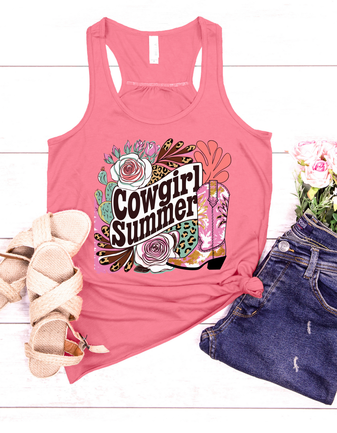 Cowgirl Summer Tank Top