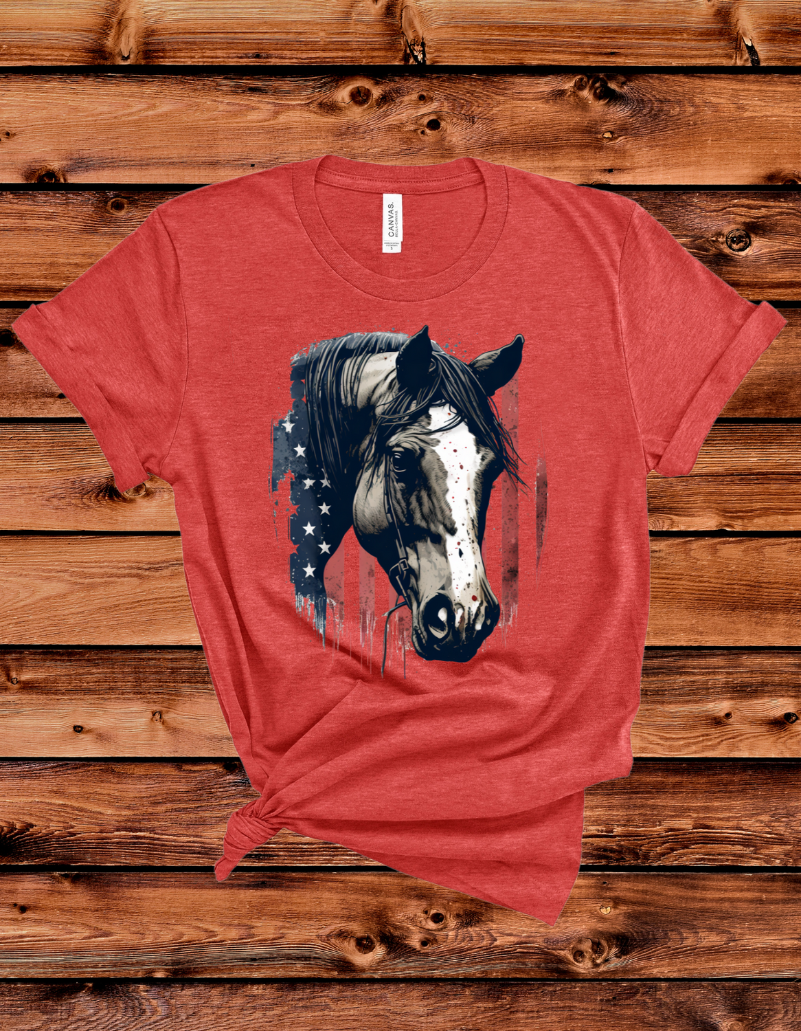 Patriotic Horse Tee