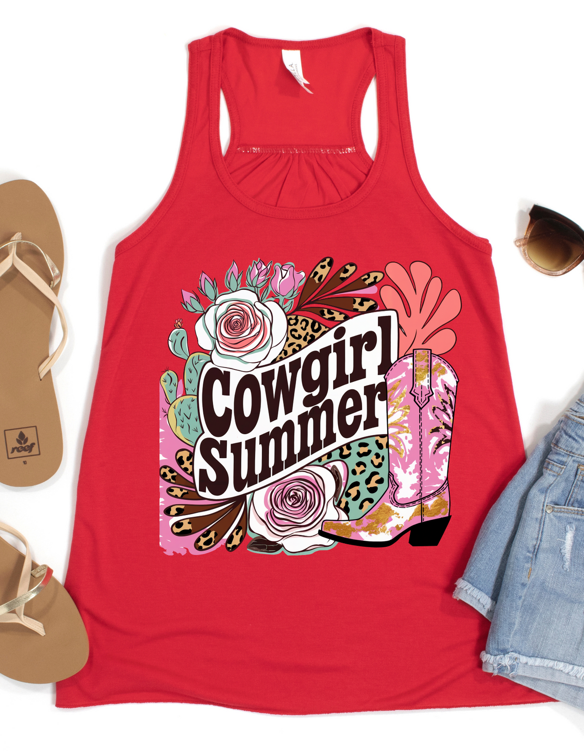 Cowgirl Summer Tank Top