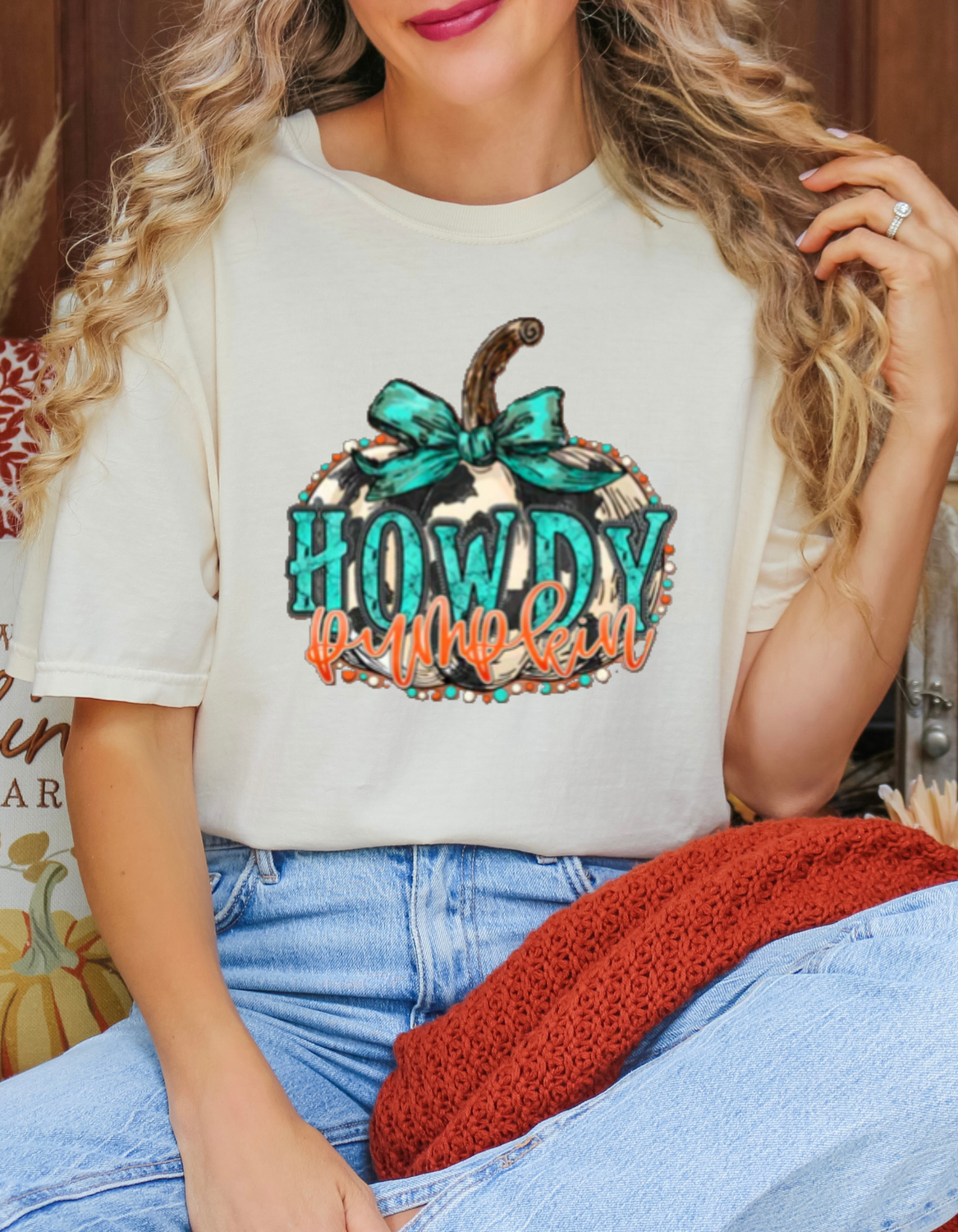 Howdy Pumpkin Tee