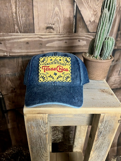 Texas Chica Denim Cap