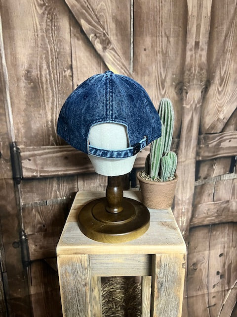 Texas Chica Denim Cap