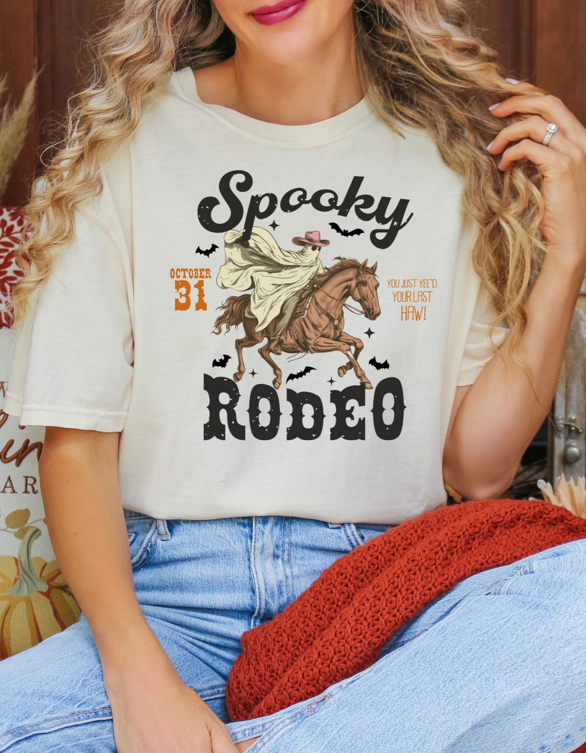 Spooky Rodeo Halloween Tee