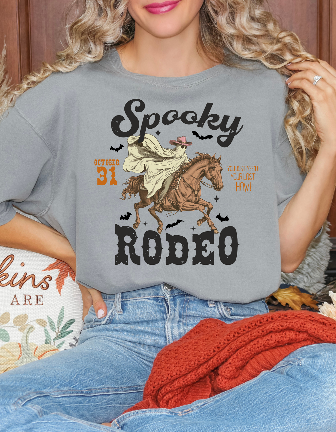 Spooky Rodeo Halloween Tee