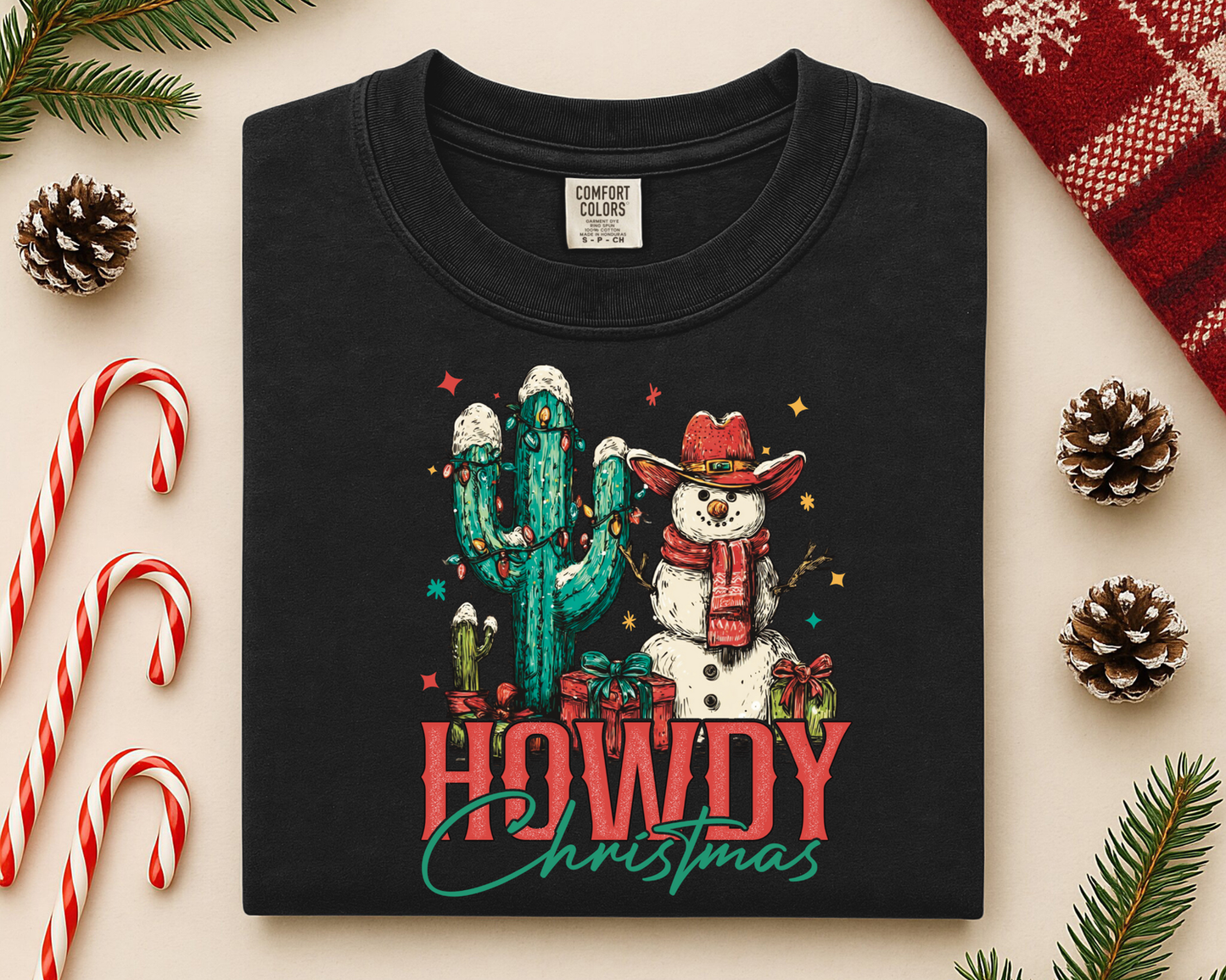 Howdy Christmas Snowman