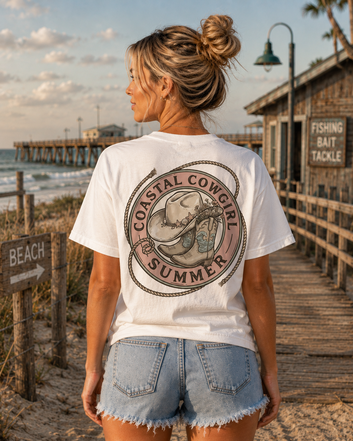 Coastal Cowgirl Summer Tee