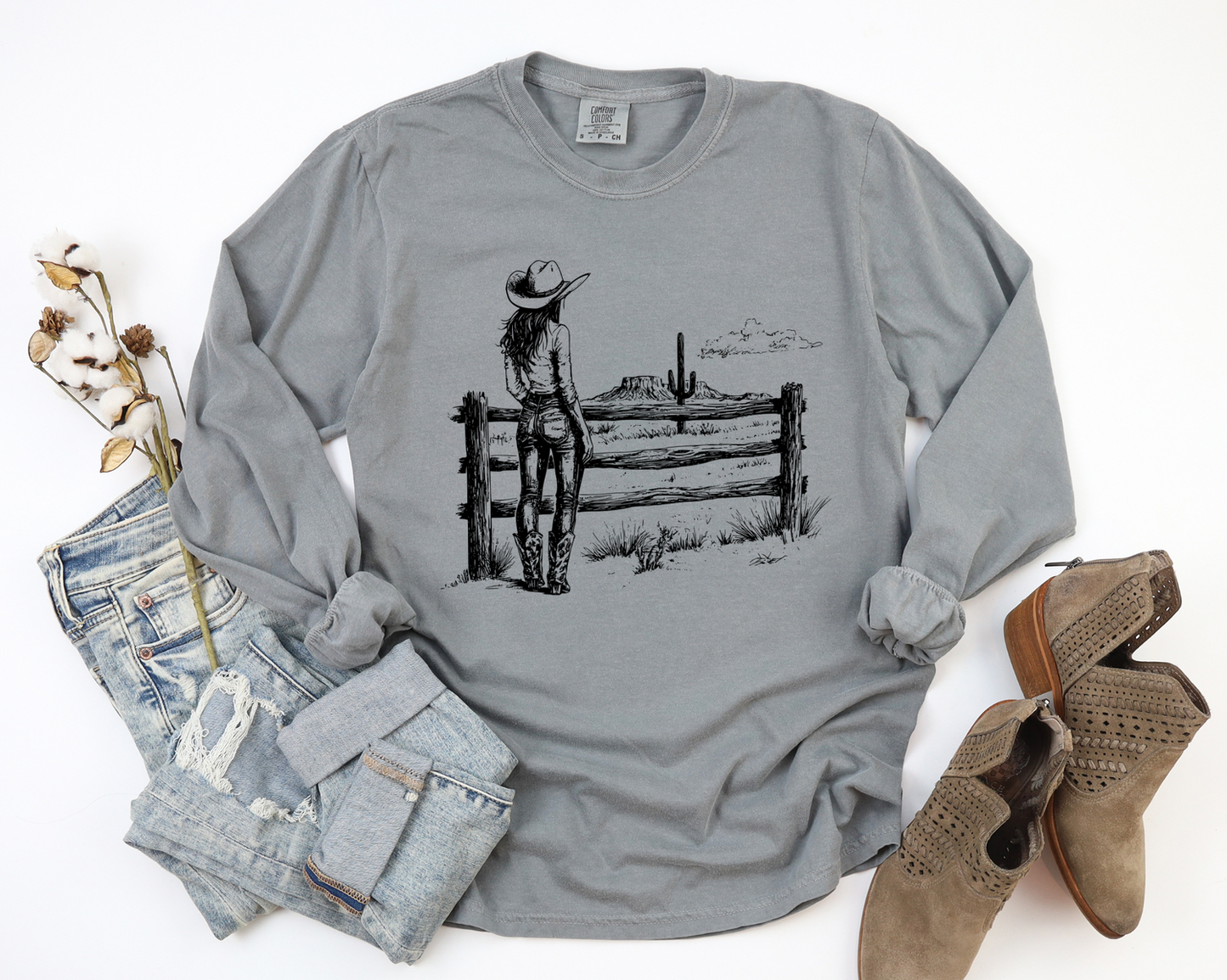 Cowgirl Desert Tee