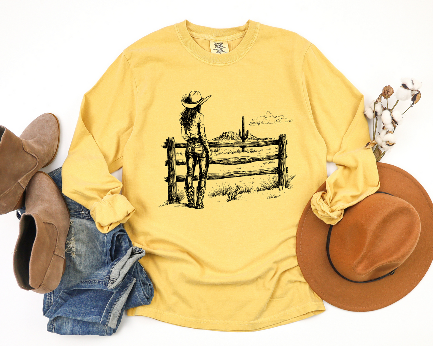 Cowgirl Desert Tee