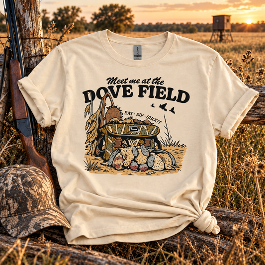 Meet Me at the Dove Field Graphic Tee