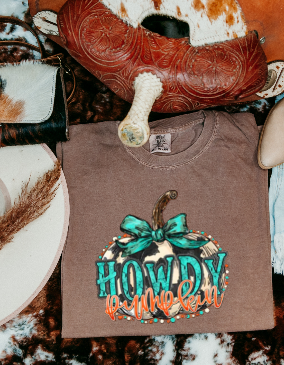 Howdy Pumpkin Tee